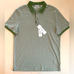 Calvin Klein Mens liquid touch polo shirt size M